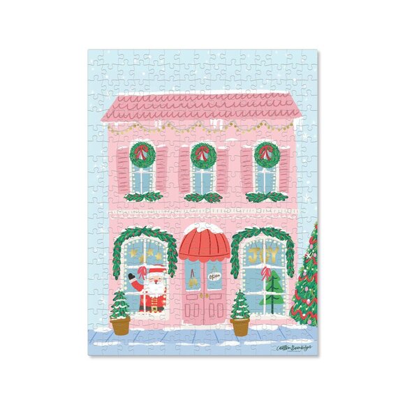 Holiday Shoppe Christmas Puzzle - Picture 2 of 3